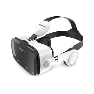 Leather 3D Cardboard Helmet Virtual Reality
