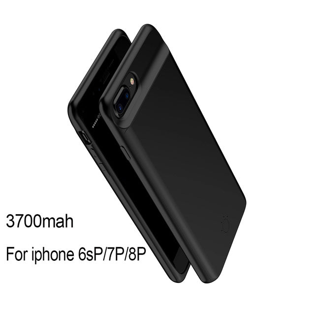 2500-7000 mah Power Bank Charging Case For iPhone