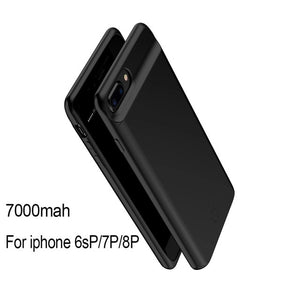 2500-7000 mah Power Bank Charging Case For iPhone