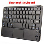 Load image into Gallery viewer, Wireless Bluetooth Touch Pad Case Keyboard
