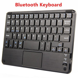 Wireless Bluetooth Touch Pad Case Keyboard