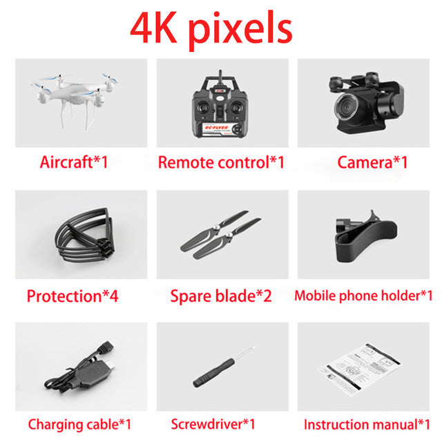 4K Rotating Camera Aerial Quadcopter