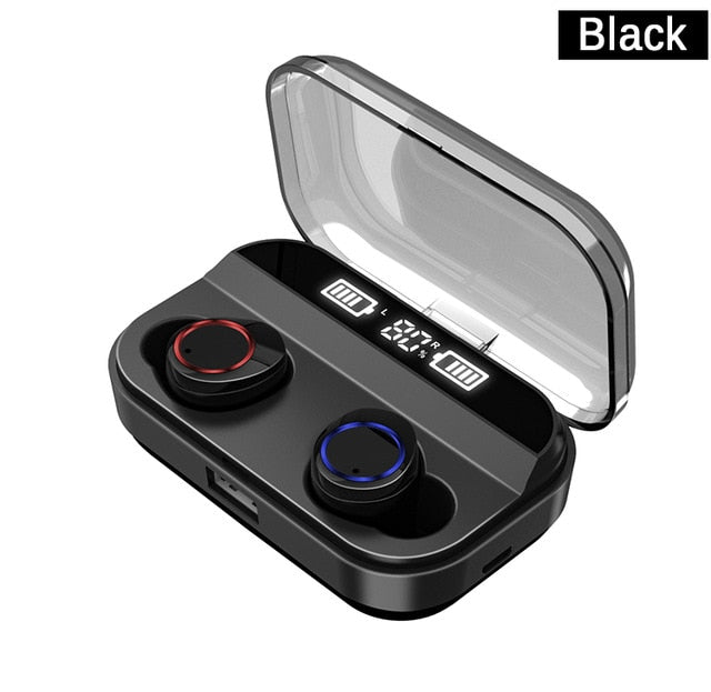 Power Display Touch Control Sport Stereo Cordless Earbuds